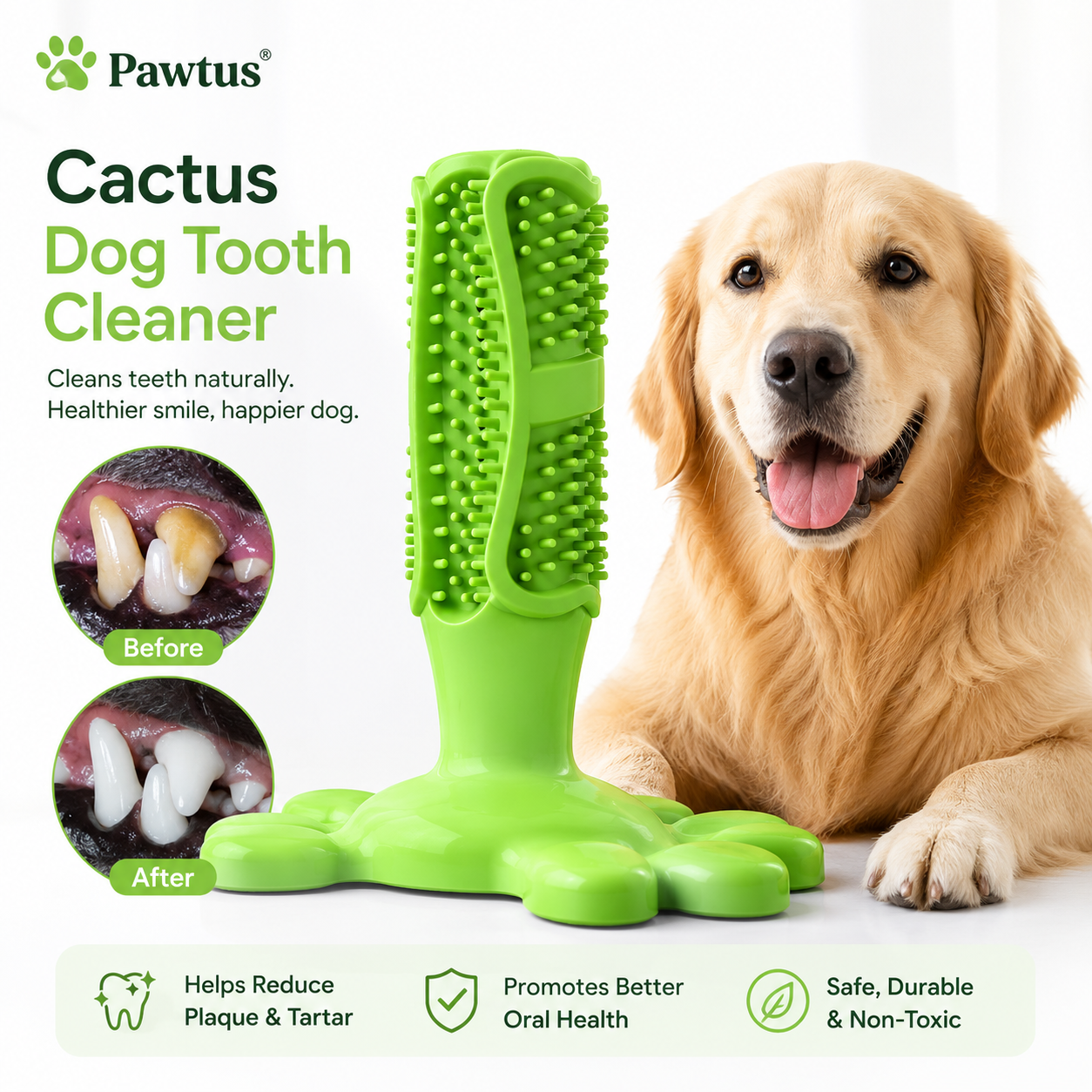Pawtus Dog Tooth Brush